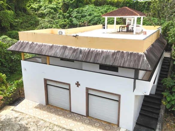 Peaceful Cabrera Home with Partial Ocean View, Garage & Backup Power
